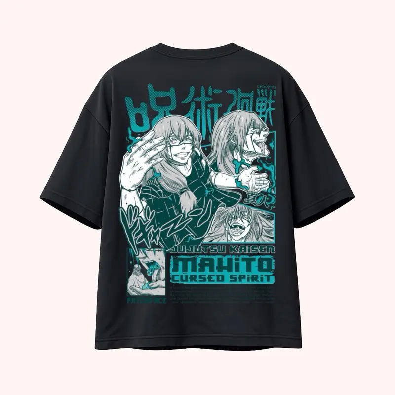 Mahito Anime Graphic T-Shirt – Premium DTF Print Streetwear Tee