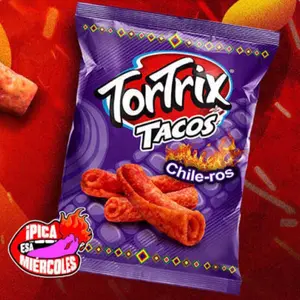 6 TORTRIX TACOS CHILE-ROS  35g