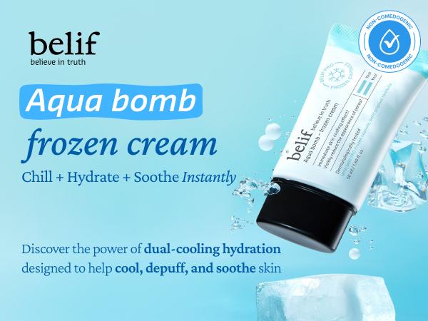 belif Aqua Bomb Soothing Cream with Panthenol & Niacinamide