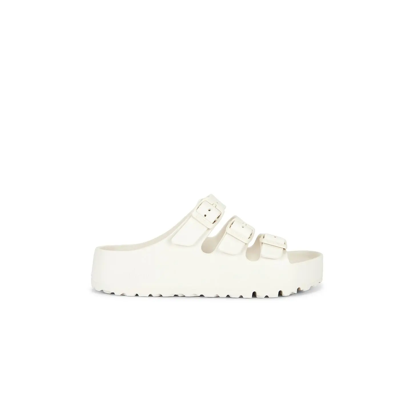 BIRKENSTOCK Florida III Platform Flex EVA Sandal in Eggshell