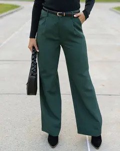 Pocketed Everest Wide Leg Pants - FINAL SALE