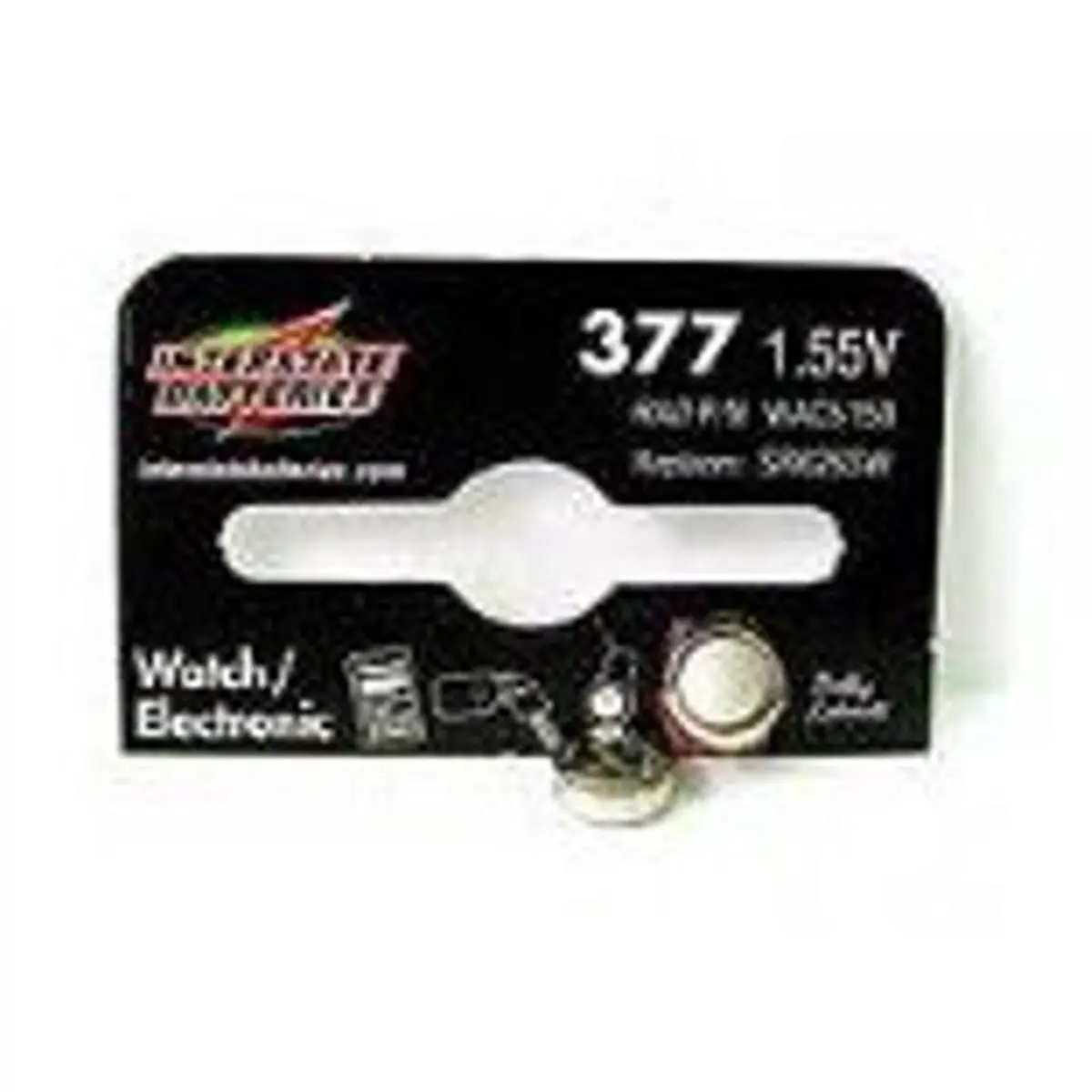 212 MAIN 377 Watch Replacement Battery - Carded Pack, Gadgets & Watch/Devices Compatibility, Modern Design, Convenient Use for Sports & Outdoor Cycling Equipment