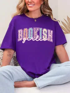 Bookish Girlie ~ Unisex Short Sleeve T-Shirt Gildan Softstyle Printed in the USA