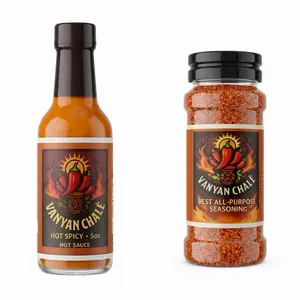 VANYAN CHALÈ boutey ak yon Seasoning pake 2 ansanm