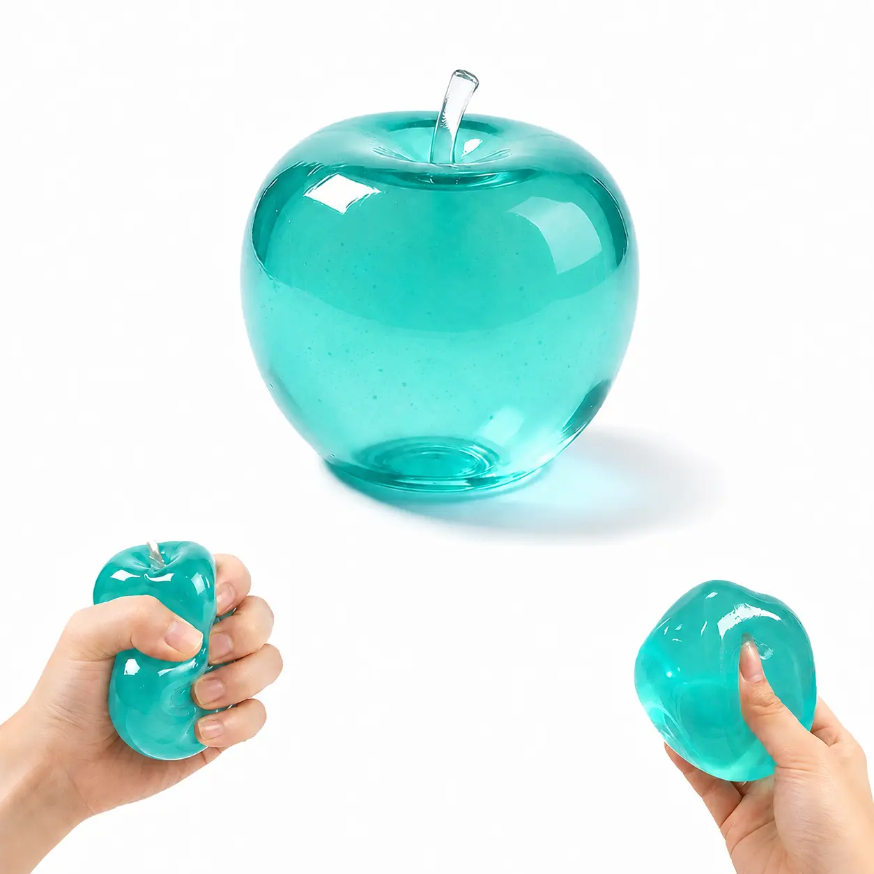 [dealsforyou] Kawaii Fruit-Shaped Soft Rubber Squishy Toy - Slow Rebound, Stress Relief Fingertoy, Phthalate-Free Sensory Fidget Toy for 10+ Years Olds, Cute Classroom Rewards Birthday Gift