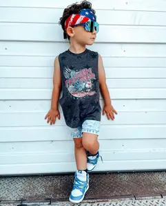 Kid’s Pink & Blue speckled sports sunnies