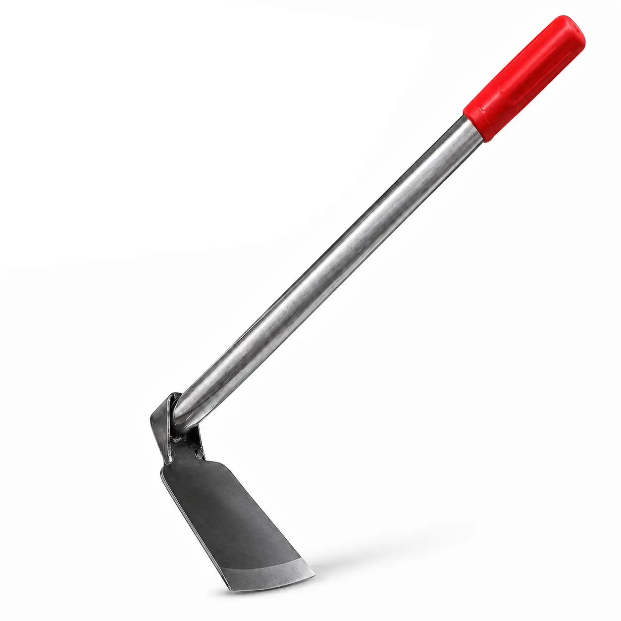 Vaseeka Manganese Steel Garden Hoe, Heavy Duty Long Handle Weeding Tool with Sharp Cutting Edge, Soil Loosening Cultivator for Backyard Garden, Flower Beds & Vegetable Gardens