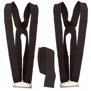 2-Person Lifting & Moving Straps, Shoulder Moving Strap Dolly  for heavy-Duty Lift & Carry - Heavy Furniture, Appliances, Mattresses - 800 lbs Weight Capacity - Adjustable Shoulder Straps for Bulky Object Moving  - Lifting Technique