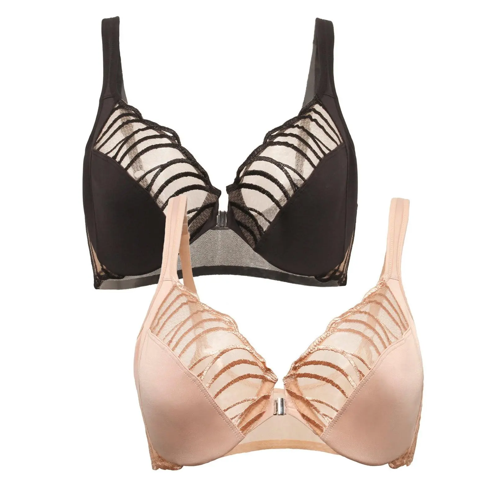 Angie Front Close Minimizer Bra 2-Pack