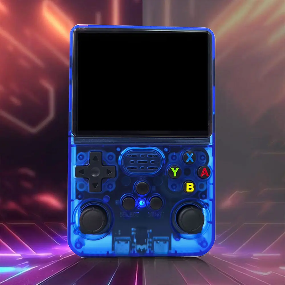 WUDS R36S Retro Video Handheld Console Linux System 3.5 in IPS Screen Built in 3000mAH Battery 32G+64G TF Card for Christmas, Thanksgiving, Holiday Gift,back to school,back to school haul
