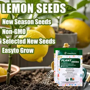 Lemon Fruit Tree Seeds | Seeds for Home Garden Planting | Suitable for Beginners and Garden Enthusiasts