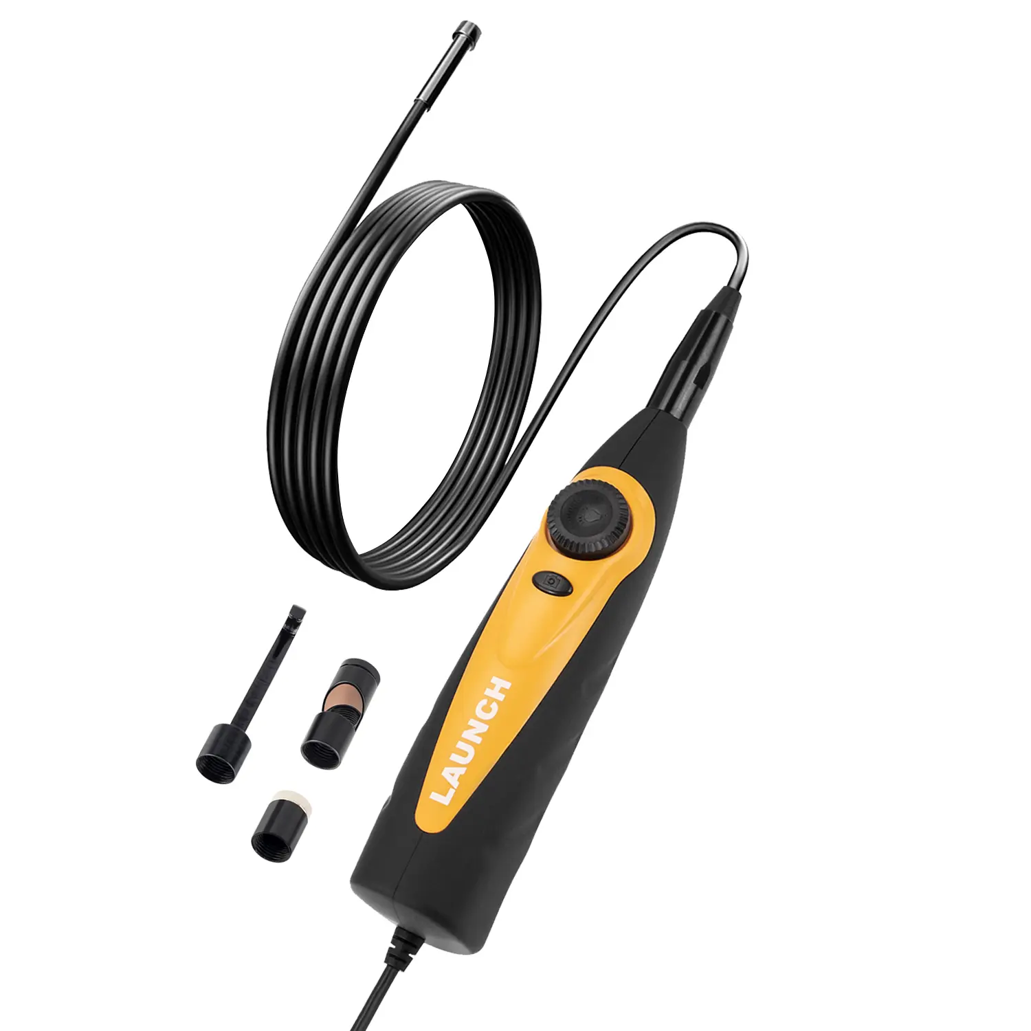 LAUNCH VSP-600 Automotive Borescope Diagnostic Tool with 6 Adjustable LED Lights, 2m Cable, IP67 Waterproof Inspection Camera for LAUNCH X431 VPRO Scanners, Android Mobiles/Tablets & PC, Live Video Stream
