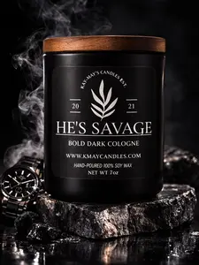He’s Savage – Luxury Soy Candle