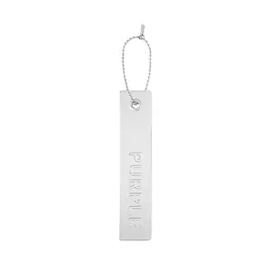 Metal Hang Tag - Silver Metal Hang Tag - Silver