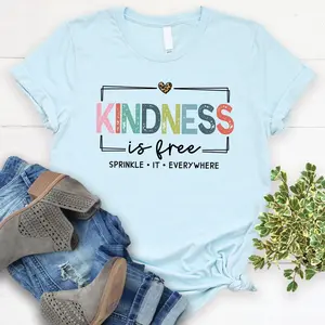 Love in Faith “Kindness is Free” Tee | Christian Inspirational Shirt, Meaningful Faith-Based Gift for Loved Ones