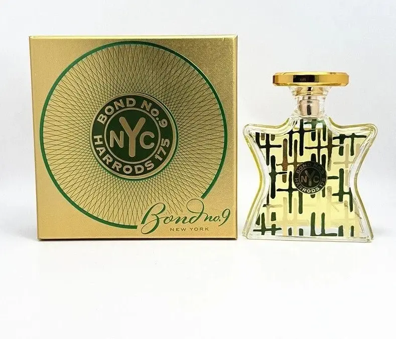 Bond No. 9 Harrods 175 Anniversary Edition 3.4 oz Eau de Parfum, Cinnamon bark and Honeyed amber 100ml heart profile