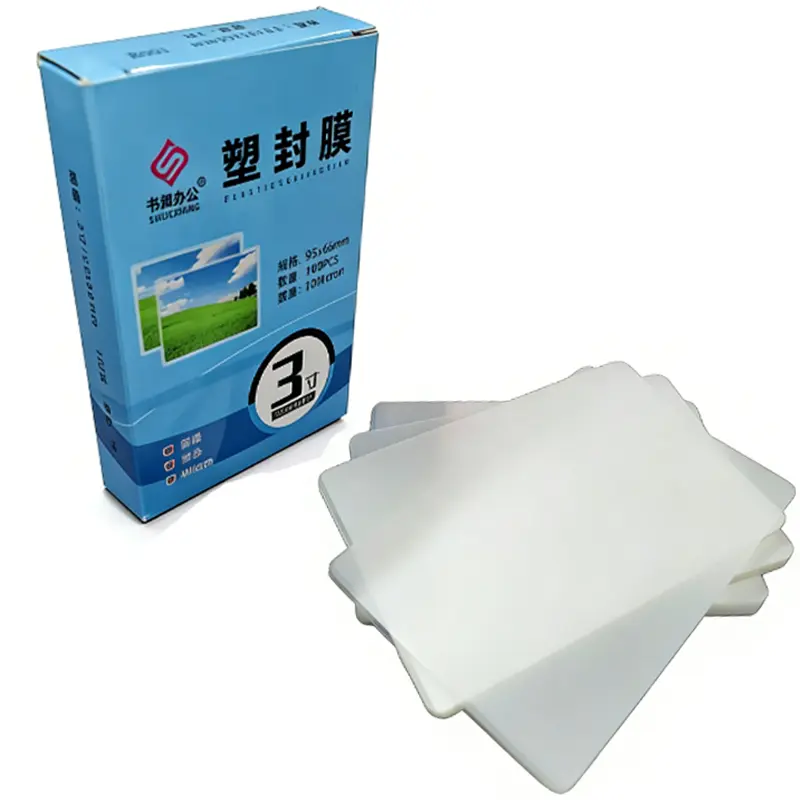 100 Pieces/Set Laminating Sheets，2.6 X 3.8 Inch，Thermal Laminating Pouches，For Laminator，Office/School Supplies，Protect Documents/Photos/Recipes，Clear，Budget Office Supplies，Diy Crafts，Laminate Sheets，Laminating Pouches