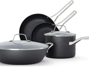 Calphalon Hard-Anodized Nonstick 6-Piece Cookware Set