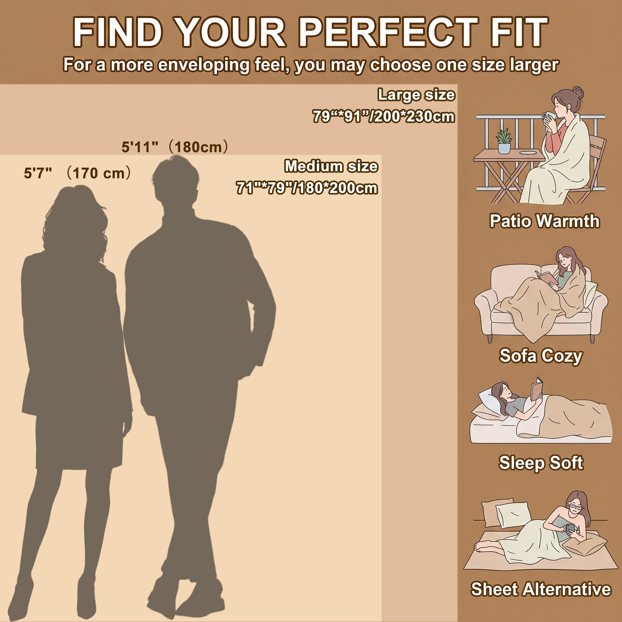 BePatio Cozy Soft Blanket,Throw Blanket for Couch, Bedroom,Travel,Camping, Patio Furniture Decor,Lightweight Cooling Blanket for Bed,Perfect for curling up at home or taking comfort on the go.