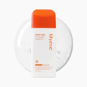 [lilyeve] GrowTurn 3D Volume Shampoo with Built-in Brush – For Thinning Hair & Fuller-Looking Volume, Hair loss, Gentle Scalp Care