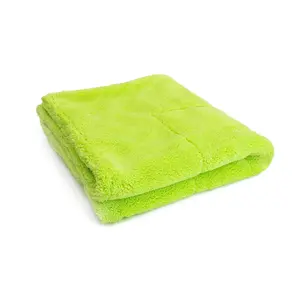 [Motherfluffer] XL Plush Microfiber Drying Towel (22 in. x 22 in., 1100 gsm) 1 pack