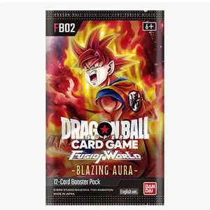 Dragon ball super fusion world FB02 blazing aura booster pack rip and ship. (PLEASE READ DESCRIPTION )