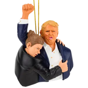 Tree Buddees You Missed Donald Trump Christmas Ornament Handmade Resin Republican Party Collectible 3.5 Inches Tall Unique Holiday Decor