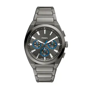 Fossil Men's Everett Chronograph, Gunmetal Stainless Steel Watch