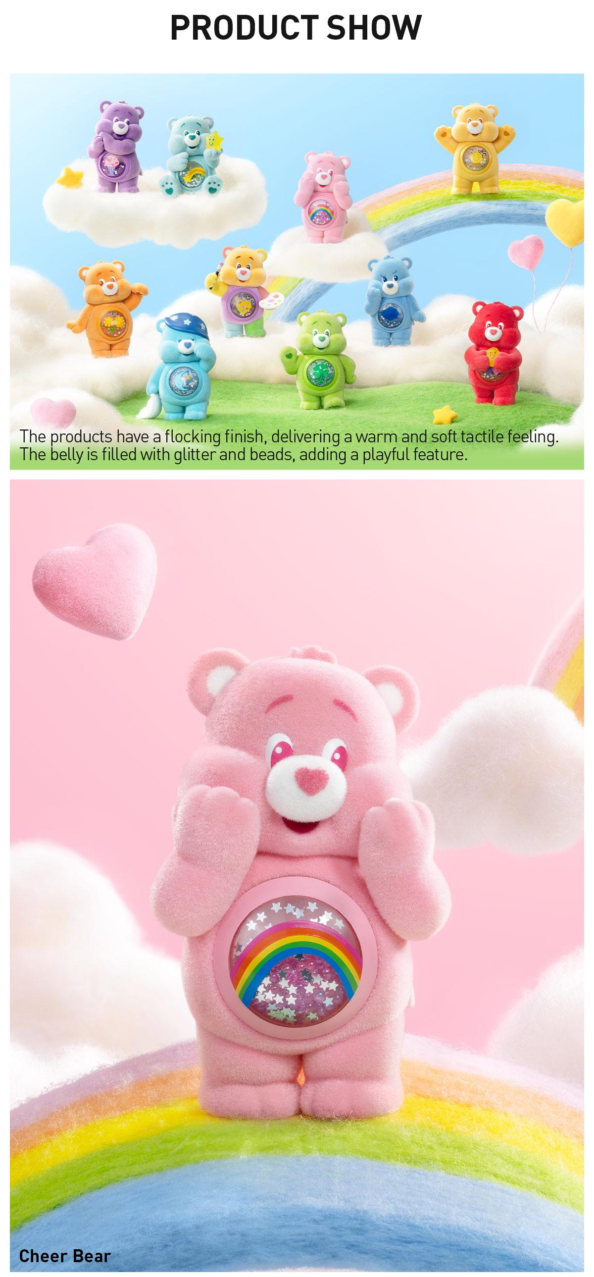 POP MART Care Bears Colorful Hugs Series Figures Blind Box, Collectible Toys POP MART Care Bears Colorful Hugs Series Figures Blind Box, Collectible Toys