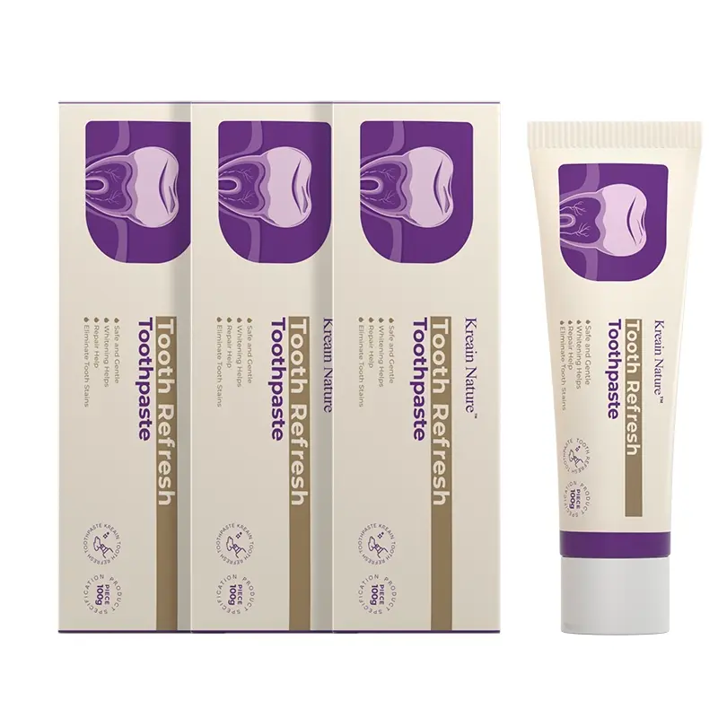 Kreain Nature 1 Oral Care Toothpaste, fresh breath, prevent tooth loss, natural ingredients, gentle care