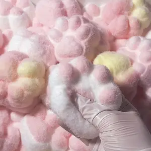 Cute Teddy Bear Squishy Toy, Food-Grade Silicone, Soft Slow-Rising Stress Relief Fidget, Creamy Soft Texture, Handmade Non-Toxic Sensory Toy