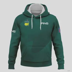 Green Masters Tournament Ping Hoodie for Sublimation Golf Unisex Fit
