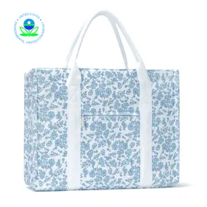 MEXS Tote Bag for Women Shoulder Corduroy Tote Purse with Compartments Handbag for Travel Work Gym 20L