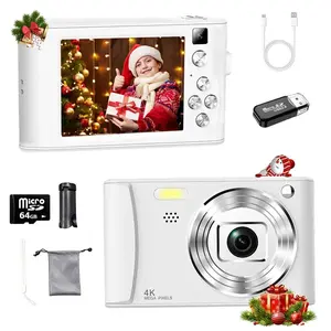 Mother's Day Gift: A Retro Portable Camera. This lightweight and portable travel camera features a 2.4-inch rechargeable screen and an 800mAh battery; it supports 64GB SD cards and is simple and easy to use.