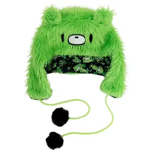 Gloomy Bear x Sophie Powers Jelly Green Faux Fur Hat
