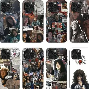 8 Styles Stranger Things 5 Eddie Munson – Upside Down Retro Phonecase For iPhone 17 16 15 14 13 12 11 XS and Samsung S25 S24 S23 S22 S21 Z L Y6J