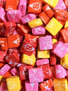 Star Assorted Fruit Chewy Candies, Sweet Snack, Bulk Candy