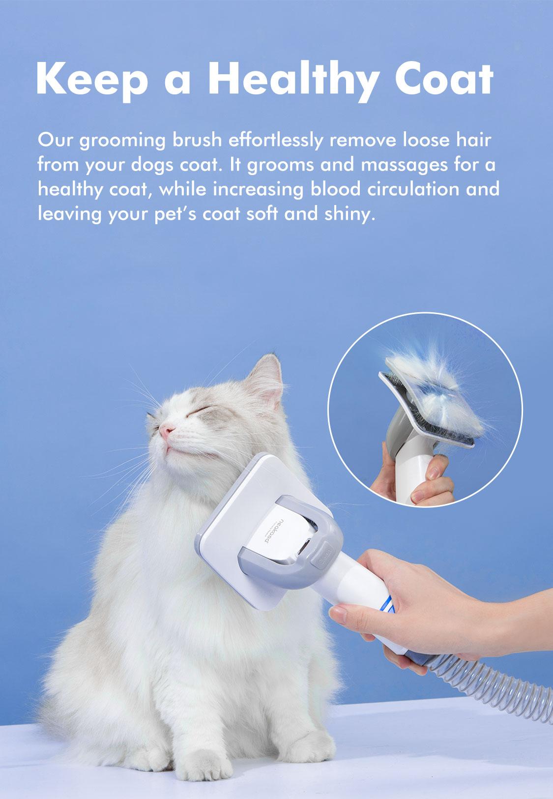 Neakasa P2 Pro Pet Grooming Kit, Dog Clippers 99% Hair, Pet Grooming with 5 Proven Tools, 2L Large-Capacity Easy Empty Dustbin for Dogs Cats Animals