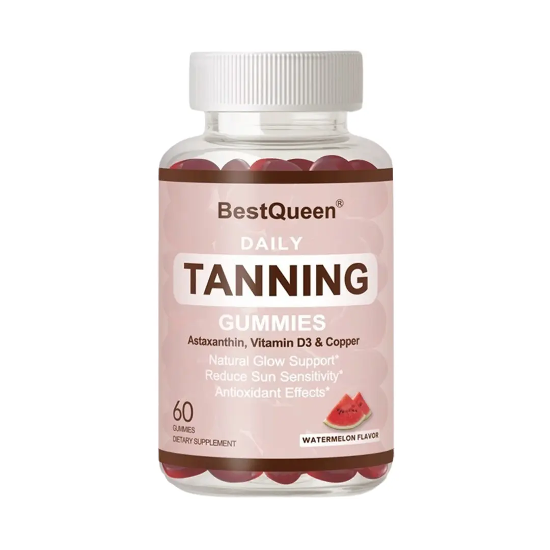 BestQueen Ingredients Astaxanthin 4mg, 60 Pieces, Tanning Pills, Strength Carotenoids Skin Supplement W. 100% Natural Astaxanthin From MicroAlgae