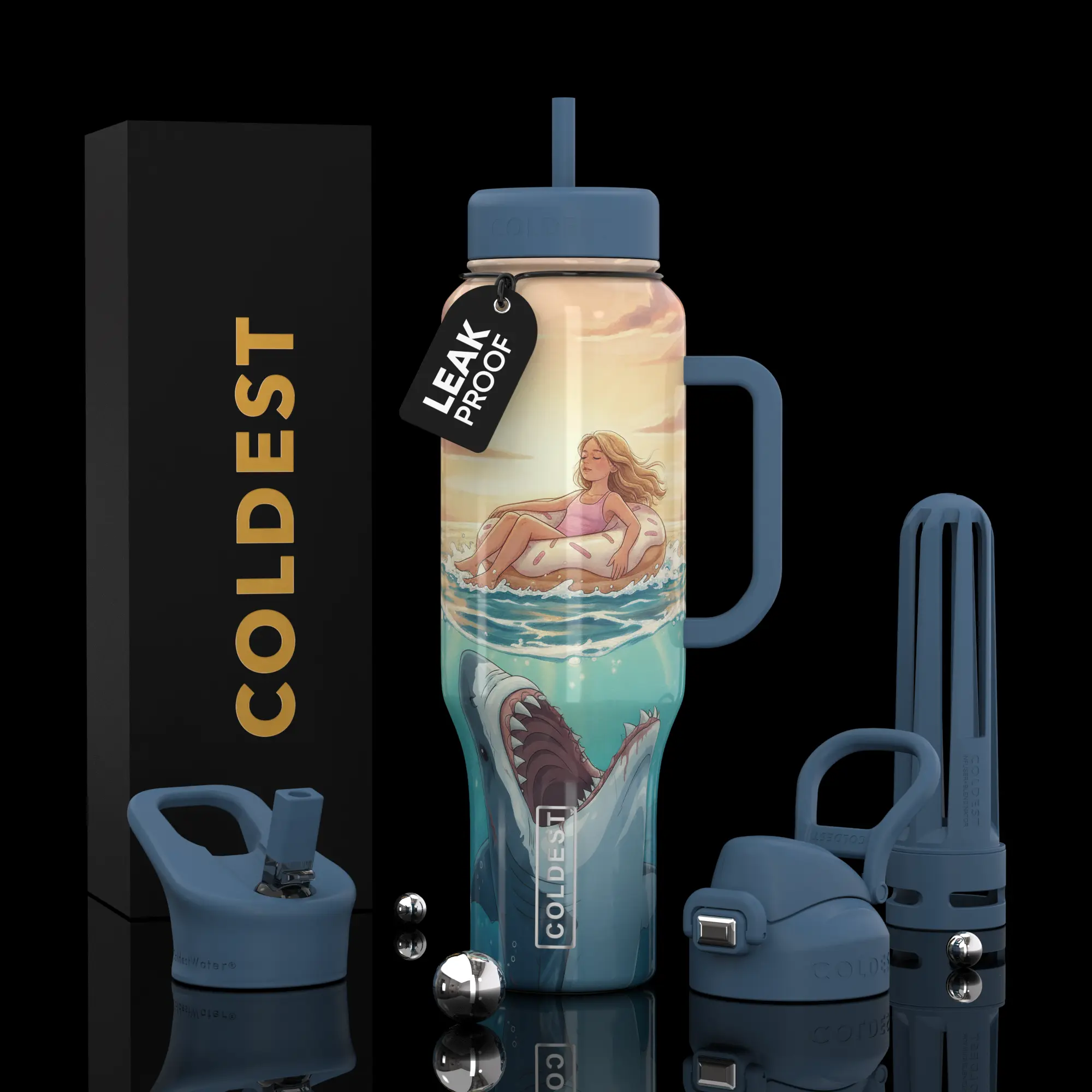 46oz Limitless Ultra v8 Vacuum Flask, Kitchenware Drinkware for Hot & Cold Beverages