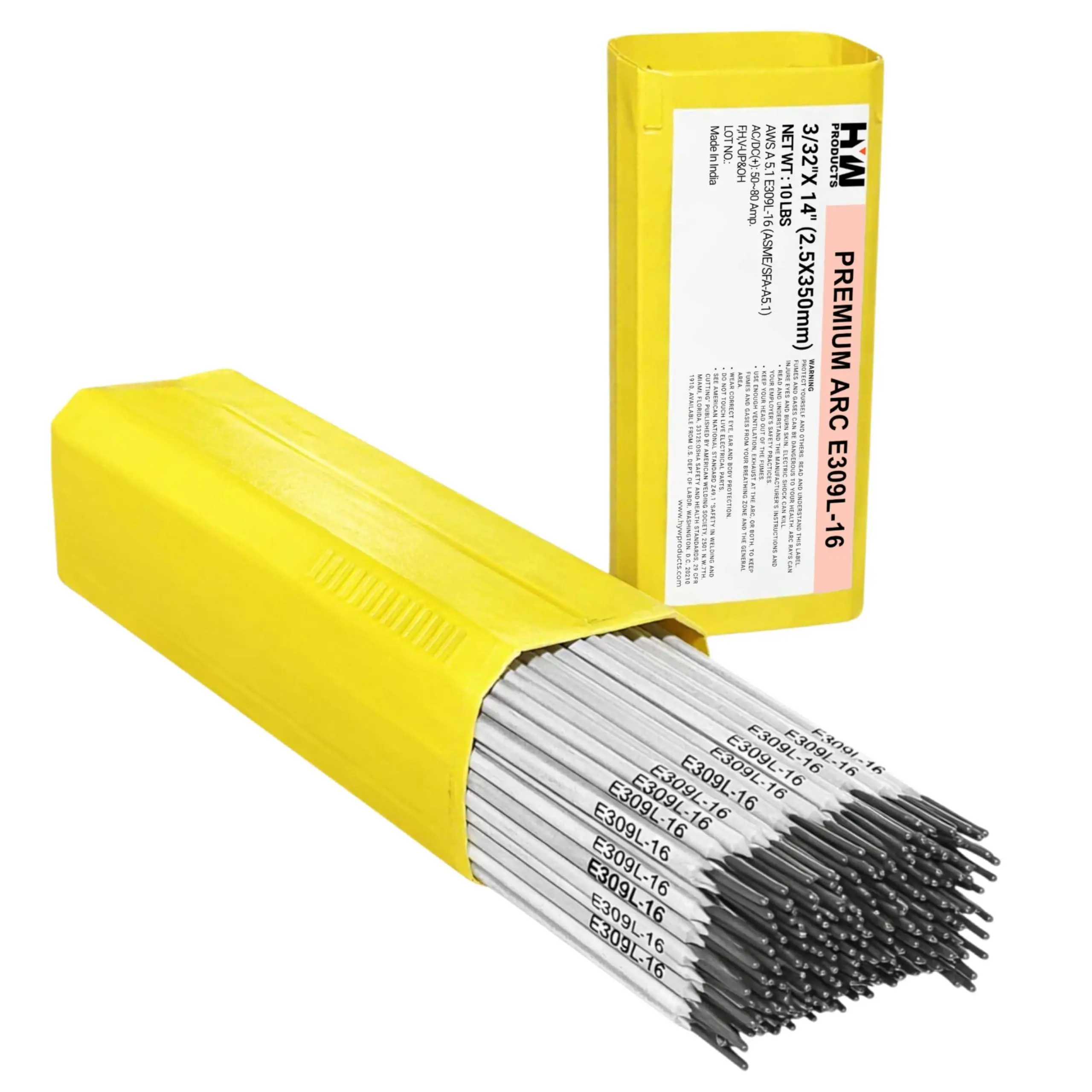 E309L-16 3/32" x 14" Stainless Steel Electrode (5-lb)