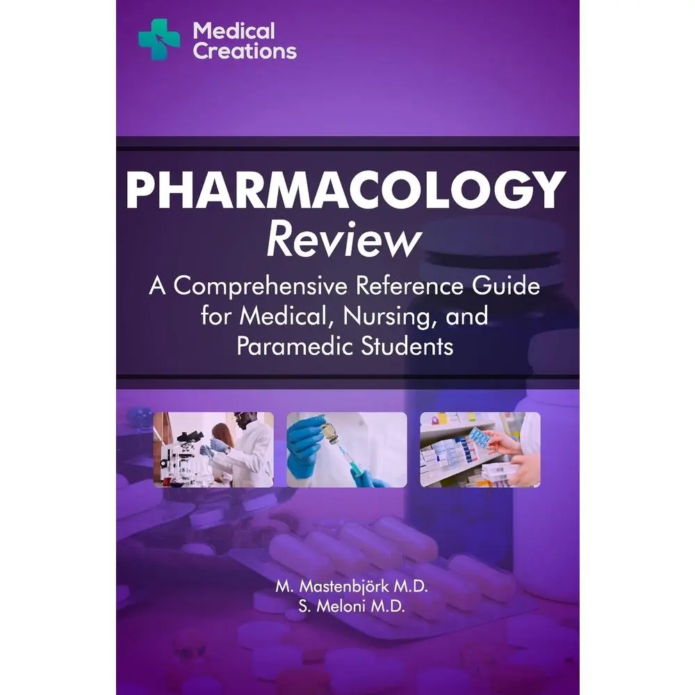 USED Book - Pharmacology Review - A Comprehensive Reference Guide for Medical, Nursing, and Paramedic Students by Meloni, S. (Paperback) - english