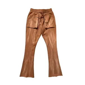 Brown Wash Sweatpants