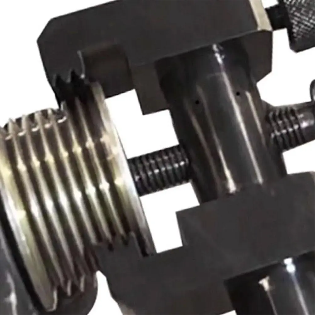 Threaded Crankshaft V-belt Pulley Disassembly Tool ,Universal Threaded Crankshaft Pulley Removal Tool ,Disassemble Generator V-belt Pulley Puller Timing V-belt Pulley Disassembly Tool