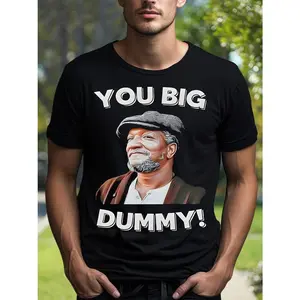 100% Cotton You Big Dummy T-Shirt Vintage 80s City Funny Meme T-Shirt Redd Foxx You Big Dummy Adult T-Shirt