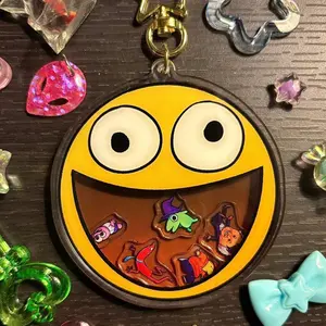 Smiling Friends 3” Acrylic Shaker Keychain/Charm