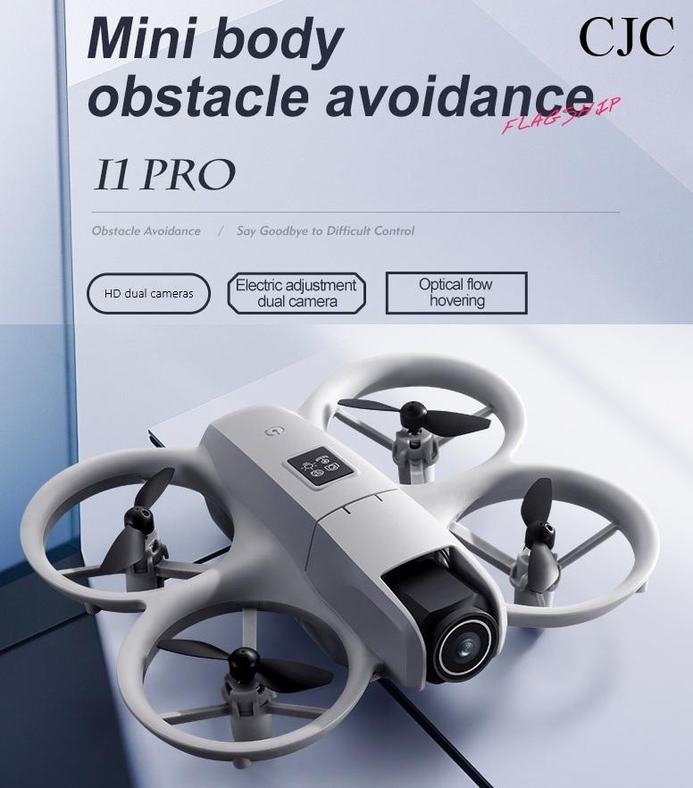 CJC i1 PRO Mini Drone for Kids & Adults HD Dual Camera Obstacle Avoidance 360° Flip 10min Flight Time Perfect for Novices Over 4 Years Old Christmas Gift Stable Hover
