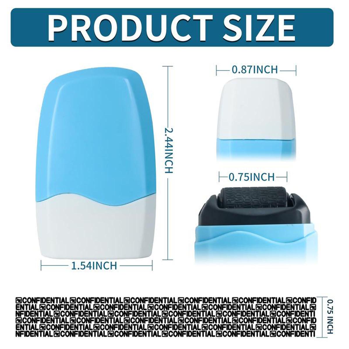Identity Protection Roller Stamps, Identity Theft Protection Roller Stamp for ID Blockout, Identity Theft Protection Stamps,Privacy Confidential and Address Blocker Identity Protection Roller Stamps, Identity Theft Protection Roller Stamp for ID Blockout, Identity Theft Protection Stamps,Privacy Confidential and Address Blocker