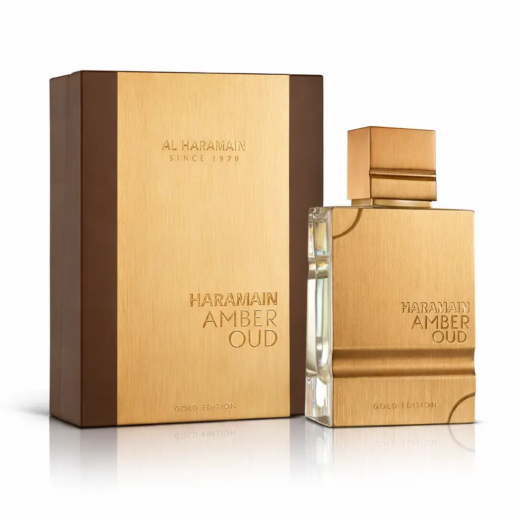Al Haramain Amber OUD Gold Edition Unisex Eau de Parfum - Arabian Ethnic Fragrance, Aromatic Floral, Bold Elegant, Citrus Spices, Long-Lasting, Adults, 2.0 fl.oz (Up to 2.9 fl.oz Option), Single Item