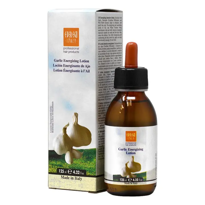 EVER EGO Fragrance-Free Scalp Treatment - Garlic & Soy Protein Haircare for Fine, Thinning Hair, Hair Loss Products to Rebalance Scalp & Boost Growth